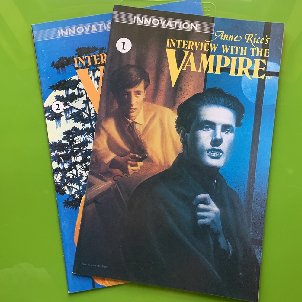 Comic Books 1–12 Interview With The Vampire Set